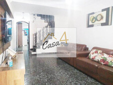 Sobrado frontal com 3 dormitórios à venda, 121 m² por R$ 399.000,00 - Vila Rio Branco - São Paulo/SP
