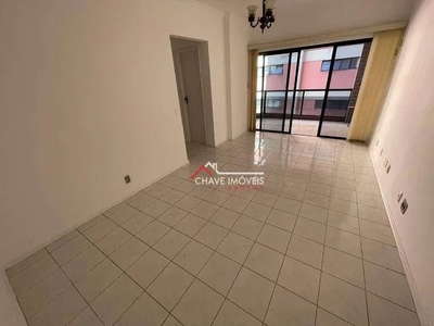 Apartamento com 1 dormitório à venda, 76 m² por R$ 570.000 - Aparecida - Santos/SP