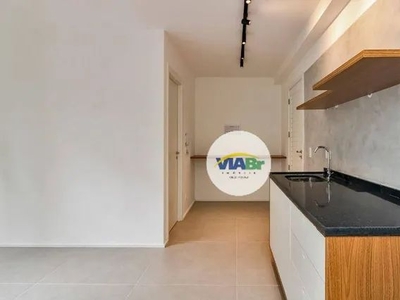 Apartamento com 2 dormitórios para alugar, 34 m² por R$ 2.652,41/mês - Vila Buarque - São