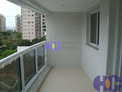 Apartamento em Barra da Tijuca, Rio de Janeiro/RJ de 72m² 2 quartos para locação R$ 3.500,00/mes