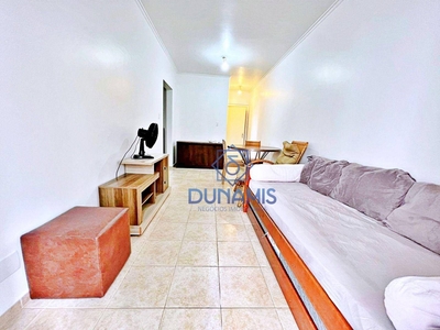 Apartamento em Barra Funda, Guarujá/SP de 45m² 1 quartos para locação R$ 2.450,00/mes