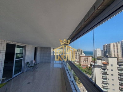 Apartamento em Campo da Aviação, Praia Grande/SP de 129m² 3 quartos à venda por R$ 849.000,00