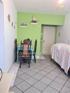 Apartamento em Canto do Forte, Praia Grande/SP de 51m² 1 quartos à venda por R$ 224.000,00