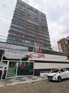 Apartamento em Canto do Forte, Praia Grande/SP de 60m² 1 quartos à venda por R$ 484.000,00