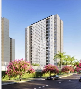 Apartamento em Residencial Recanto do Cerrado, Aparecida de Goiânia/GO de 52m² 2 quartos à venda por R$ 285.202,00