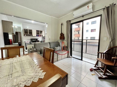 Apartamento em Vila Mirim, Praia Grande/SP de 47m² 1 quartos à venda por R$ 249.000,00