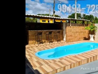 Casa com piscina em Itamaracá na praia do Sossêgo