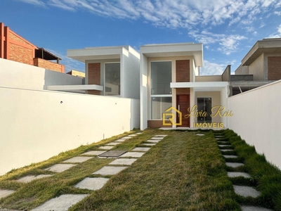 Casa em Recreio, Rio das Ostras/RJ de 95m² 3 quartos à venda por R$ 679.000,00