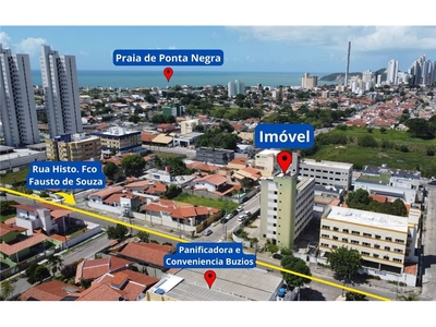 Flat em Capim Macio, Natal/RN de 32m² 1 quartos à venda por R$ 148.000,00