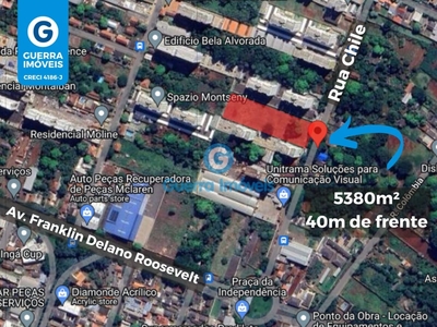 Terreno em Ebenezer, Maringá/PR de 5380m² à venda por R$ 3.496.000,00