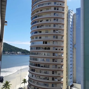 VENDO APTO 2 DORM.-PRÉDIO DE FRENTE PRAIA DO GONZAGUINHA.V.