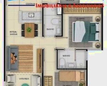 Apartamento 2 quartos em Praia de Itaparica