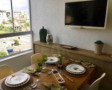 Apartamento à venda, 2 quartos, 1 suíte, 2 vagas, João Pinheiro - Belo Horizonte/MG