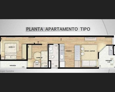 Apartamento à venda - Parque das Nações - Santo André/SP