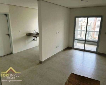 Apartamento com 1 dormitório a 100 m da praia à venda, 50 m² por R$ 375.000 - Boqueirão