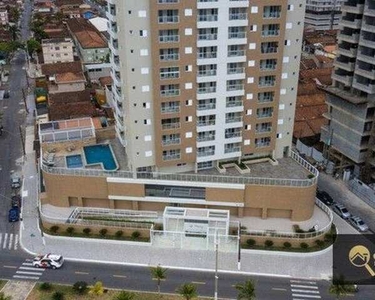 Apartamento com 1 dormitório à venda, 52 m² por R$ 325.000,00 - Vila Caiçara - Praia Grand