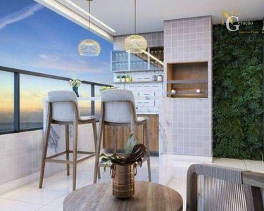 Apartamento com 1 dormitório à venda, 59 m² por R$ 317.000,00 - Maracanã - Praia Grande/SP