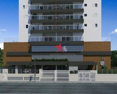 Apartamento com 1 dormitório à venda, 59 m² por R$ 347.000,00 - Vila Guilhermina - Praia G