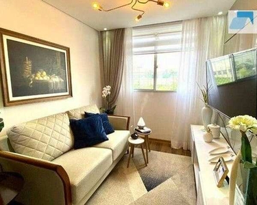 Apartamento com 2 dormitórios à venda, 48 m² por R$ 318.000,00 - Vila Mogilar - Mogi das C