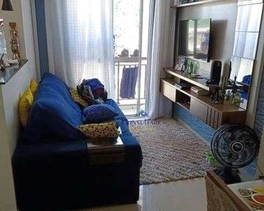 Apartamento com 2 dormitórios à venda, 49 m² por R$ 307.000,00 - Castelo - Santos/SP