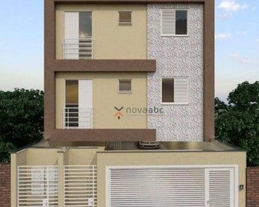 Apartamento com 2 dormitórios à venda, 55 m² por R$ 315.000 - Jardim Progresso - Santo And