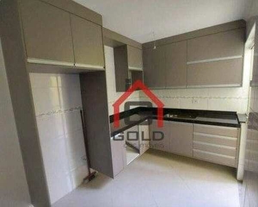 Apartamento com 2 dormitórios à venda, 55 m² por R$ 365.000,00 - Vila Camilópolis - Santo