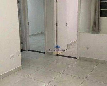 Apartamento com 2 dormitórios à venda, 57 m² por R$ 371.000,00 - Embaré - Santos/SP