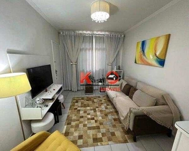 Apartamento com 2 dormitórios à venda, 59 m² por R$ 337.000 - Embaré - Santos/SP