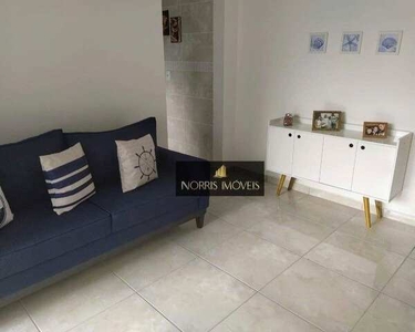 Apartamento com 2 dormitórios à venda, 61 m² por R$ 365.000,00 - Canto do Forte - Praia Gr