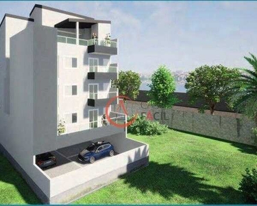 Apartamento com 2 dormitórios à venda, 63 m² por R$ 378.000 - Jardim Santo Alberto - Santo