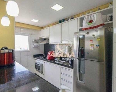 Apartamento com 2 dormitórios à venda, 63 m² por R$ 381.600 - Vila Valparaíso - Santo Andr