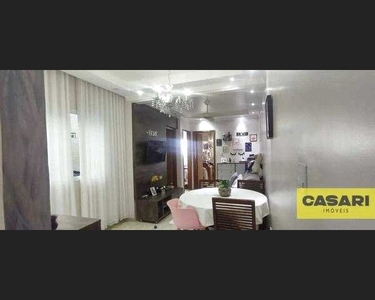 Apartamento com 2 dormitórios à venda, 67 m² - Vila Homero Thon - Santo André/SP