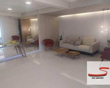 Apartamento com 2 dormitórios à venda, 70 m² por R$ 370.000,00 - Canto do Forte - Praia Gr