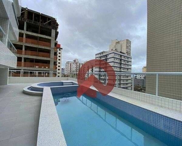 Apartamento com 2 dormitórios à venda, 73 m² por R$ 365.000,00 - Aviação - Praia Grande/SP
