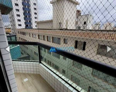 Apartamento com 2 dormitórios à venda, 75 m² por R$ 335.000,00 - Vila Guilhermina - Praia