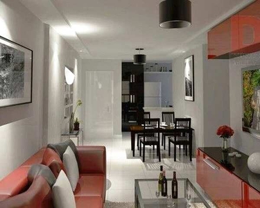 Apartamento com 2 dormitórios à venda, 81 m² por R$ 372.000 - Aviação - Praia Grande/SP