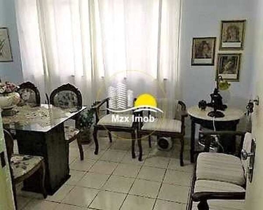 Apartamento com 2 dormitórios no coração do Gonzaga, Santos!