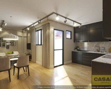 Apartamento com 3 dormitórios à venda, 57 m² - Campestre - Santo André/SP