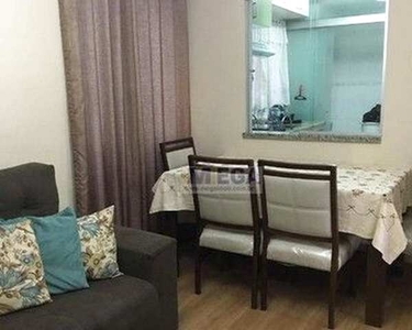 Apartamento com 3 dormitórios à venda, 69 m² por R$ 315.000 - Vila Santana - Campinas/SP