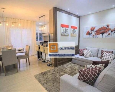 Apartamento com 3 dormitórios à venda, 70 m² por R$ 379.513 - Água Branca - Piracicaba/SP