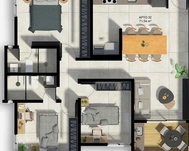 Apartamento com 3 dormitórios à venda, 71 m² por R$ 389.900,00 - Tambauzinho - João Pessoa