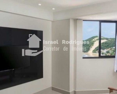 Apartamento com 60m² - mobiliado - 2 quartos vista mar - sombra anda em Ponta Negra - Na