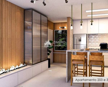 Apartamento de 02 dormitórios com suíte no ed. Algarve em Santa Maria