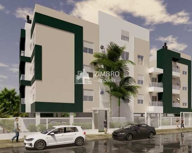 Apartamento de 02 dormitórios para venda no Centro de Santa Maria sacada e churrasqueira