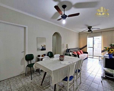 Apartamento na Praia das Pitangueiras com 1 suíte e 1 vaga a 2 quadras do mar, Guarujá-SP