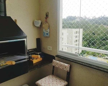 Apartamento no Condomínio Residencial Bosque dos Esquilos com 2 dorm e 57m, Granja Viana