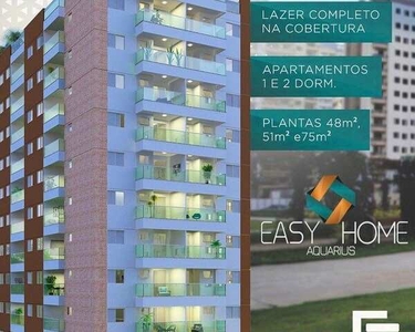 Apartamento para venda com 48m² com 1 quarto no Aquarius pagamento direto com a construtor