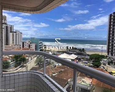 Apartamento para Venda em Praia Grande, Ocian, 2 dormitórios, 1 suíte, 1 banheiro, 1 vaga