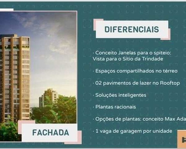 Apartamento para venda tem 28 Mts² com 1 quarto - Casa Amarela - Recife - PE
