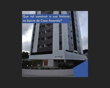 Apartamento para venda tem 74 metros quadrados com 3 quartos em Casa Amarela - Recife - PE